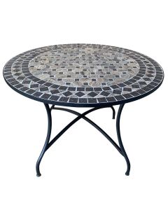 Tavolo arredo giardino e terrazzo cipro, Ø 100xh.75 cm