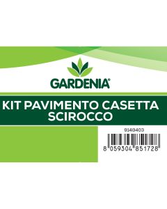 Kit pavimento gardenia per casetta in lamiera modello scirocco