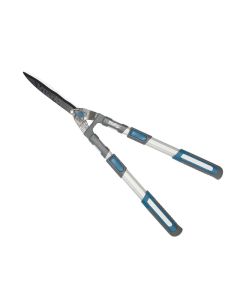 Cesoia siepe telescopica 58 cm, lama ondulata acciaio/teflon