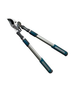 Troncarami bypass a cricchetto, telescopico, 75 cm, lama acciaio/teflon