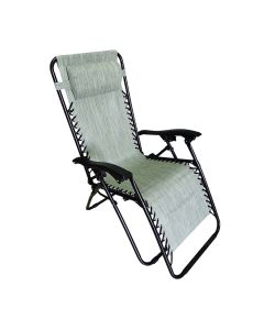Sdraio deluxe, 165x65xh.113 cm, verde chiaro