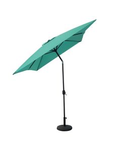 Ombrellone malibu' 3x2 mt, verde smeraldo