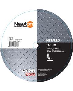 Disco da taglio 230x2.0x22.23 per metallo t41