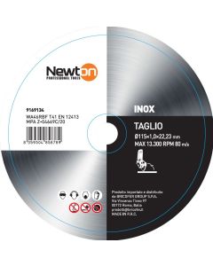 Disco da taglio 115x1.0x22.23 per acciaio inox t41