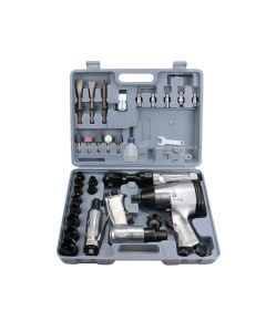 Set utensili aria compressa 34 pz