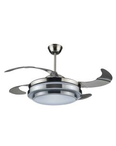 Ventilatore da soffitto, 4 pale Ø 106 cm, con luce