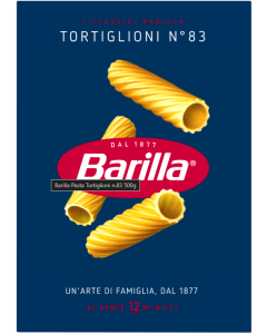 Pasta barilla tortiglioni 500 gr
