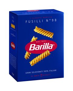 Pasta barilla fusilli 500 gr