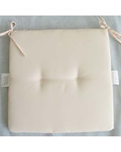 Cuscino in poliestere 150 gr, cm 40x40, spessore cm 3, colore ecrÙ