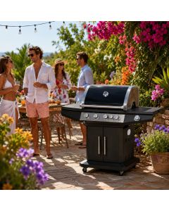 BARBECUE A GAS 4+1+1 FUOCHI BALTIMORA