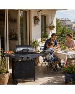 Barbecue a gas portland 2 fuochi