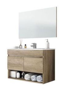 Mobile bagno enea 80x45xh.64 cm -LAVABO ESCLUSO COD.9207515