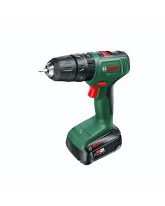 Trapano avvitatore 18v con percussione, batteria al litio 2ah