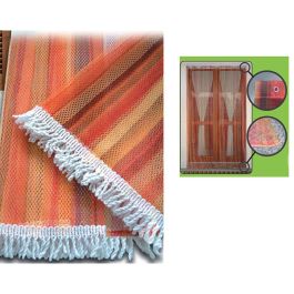 Tenda Zanzariera Beige 150x250 Cm Con Farfalle - Per Balcone E Finestre - Foto 4