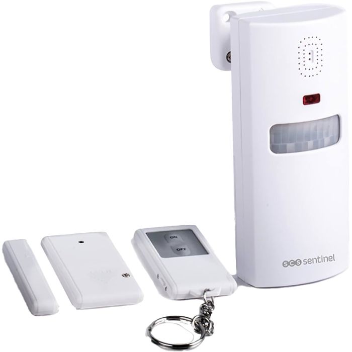 Sistema allarme Easy Alarm wireless 1 PIR 1 tel 1 cont