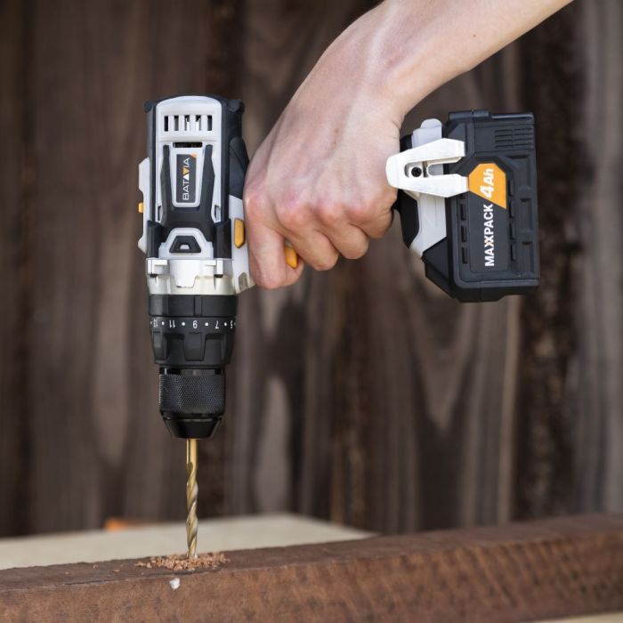 Dettaglio mandrino in metallo