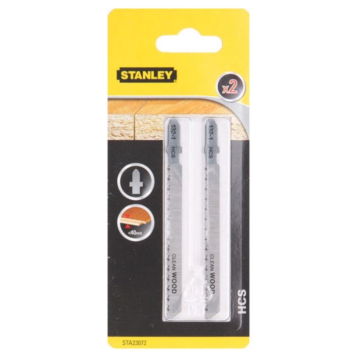 Lame 100x2.5 mm, per seghetto alternativo, per legno, 2 pezzi