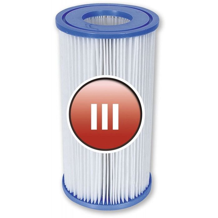 Filtro a cartuccia Ø 10,6 cm tipo iii - a&c, bestway 58012 per pompa piscina da 5678 lt/h