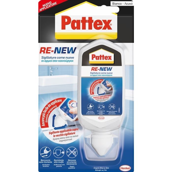 Silicone pattex bagno sano renew 80ml