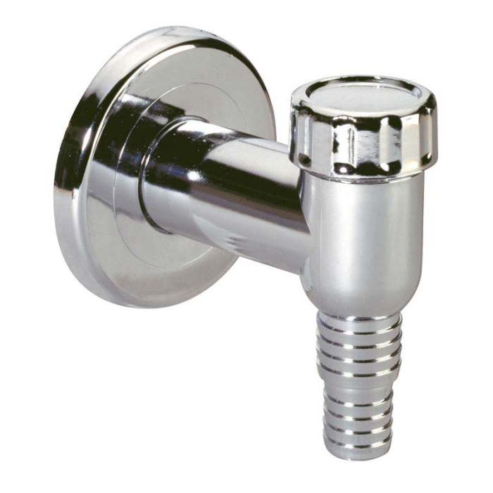 Sifone esterno per lavatrice Ø mm32 c/rosone cromo