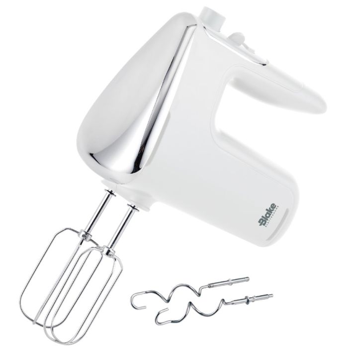Sbattitore elettrico 200w, 5 velocita', 2 set di fruste in acciaio inox, corpo in plastica