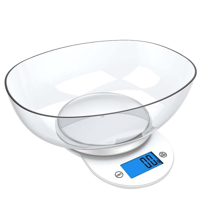 Bilancia cucina ciotola plastica 2,6l oncy