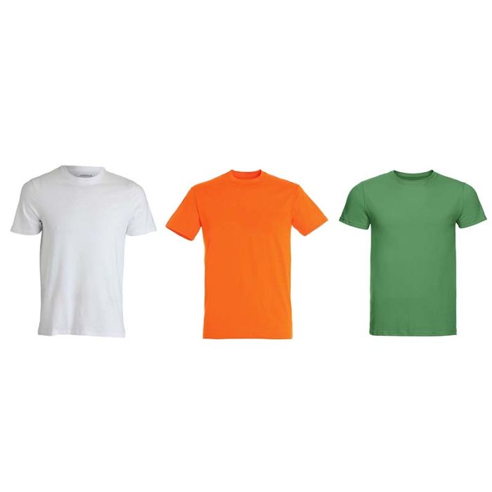 T-shirt, taglie e colori assortiti