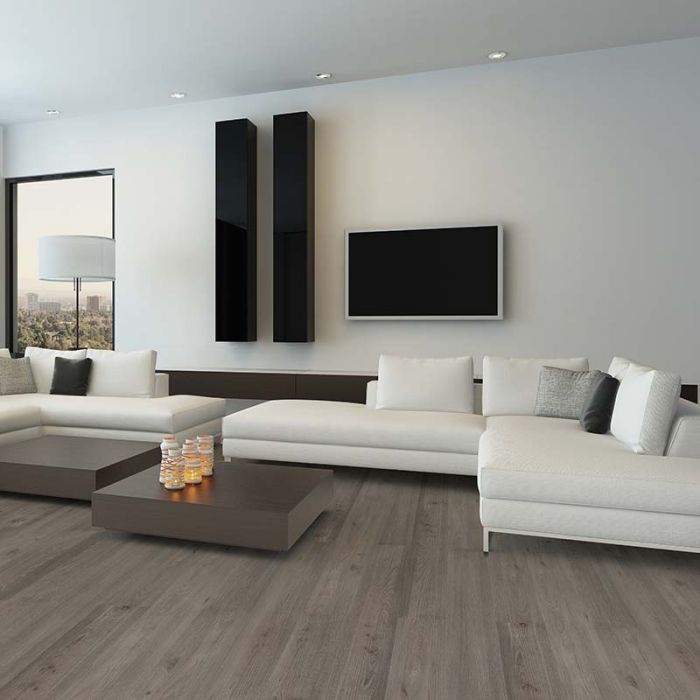 Pavimento boston vinilico spc 4+1 1219x178 mm, venduto in conf. 2,167 m², colore taupe