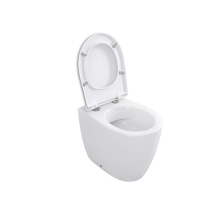 Sanitari ovetto filomuro, vaso
