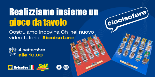 Indovina Chi? Realizza con noi il tuo Gioco Fai da Te