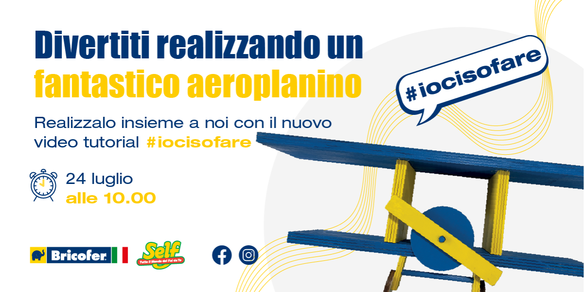 Realizza con noi la tua Mensola Aeroplanino