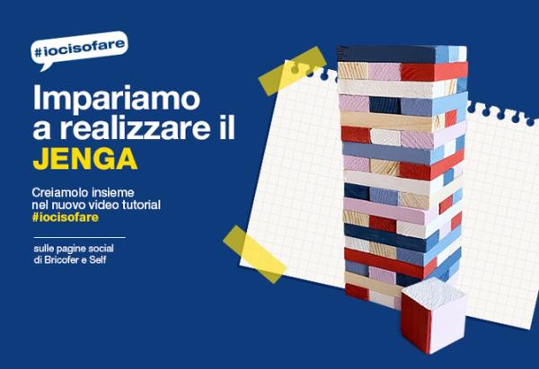 Torre Jenga fai da te: realizza con noi un regalo unico per il tuo papà!